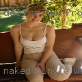 Naked single woman