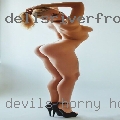 Devils horny housewives